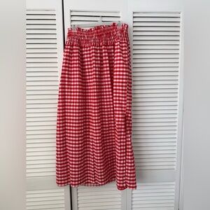 Universal Thread Red Gingham Skirt